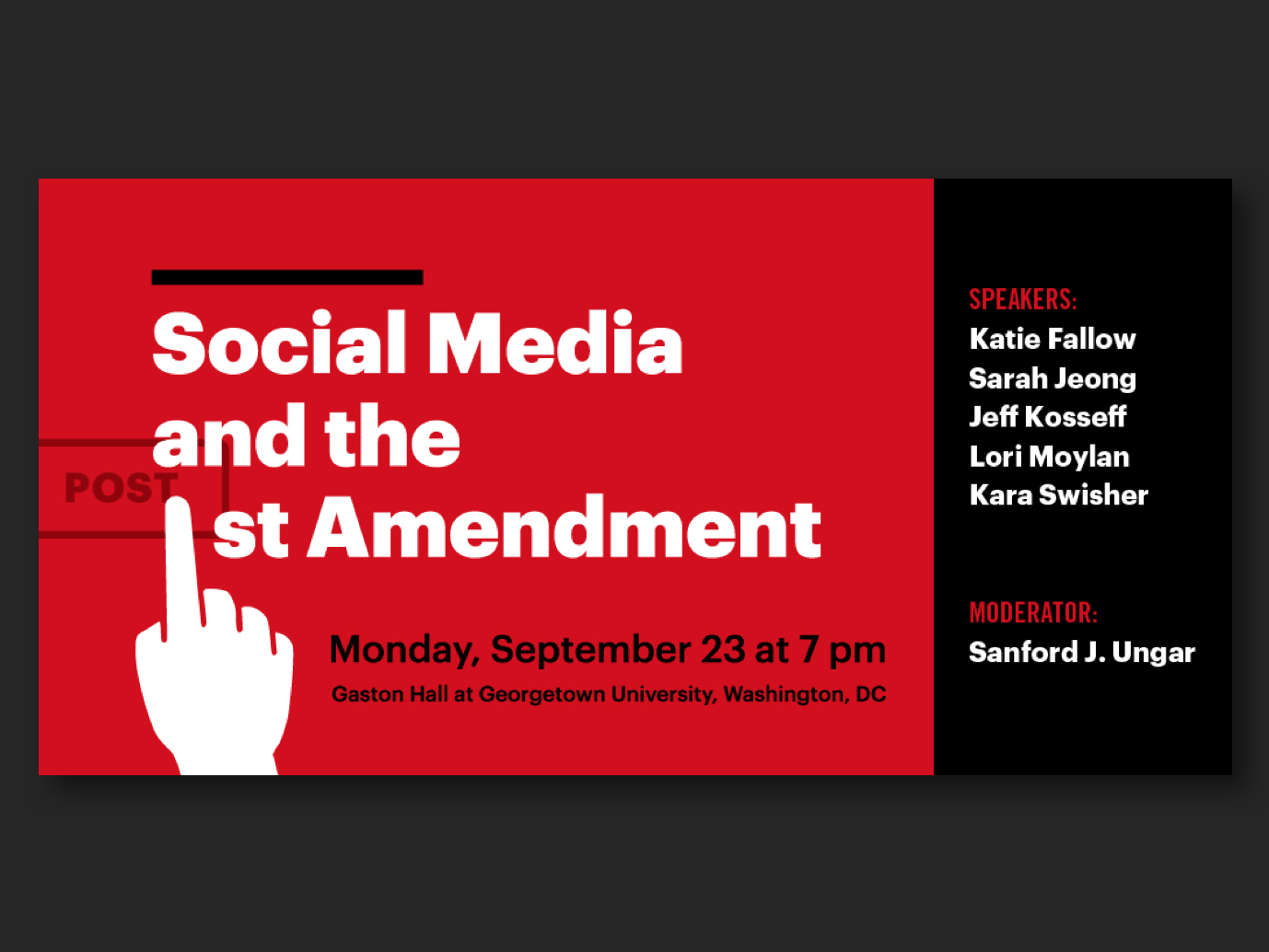 Social Media and the First Amendment