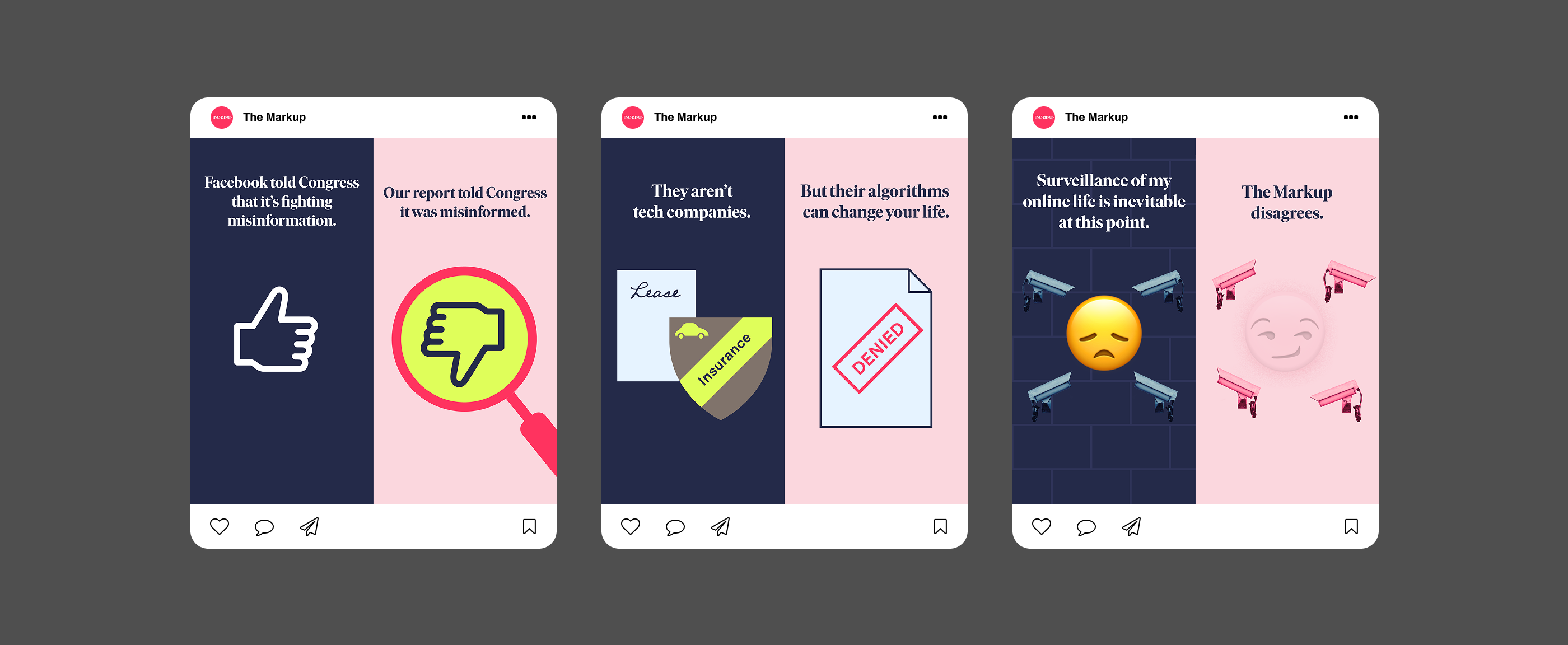 Three Instagram Posts